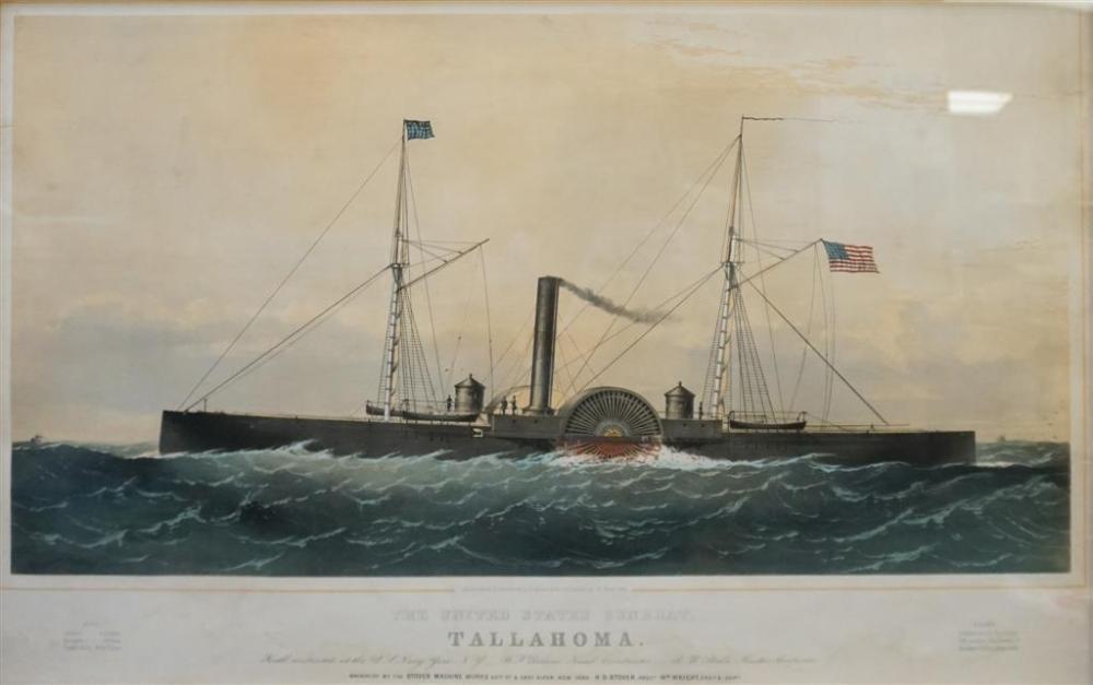 THE UNITED STATES GUNBOAT TALLAHOMA,