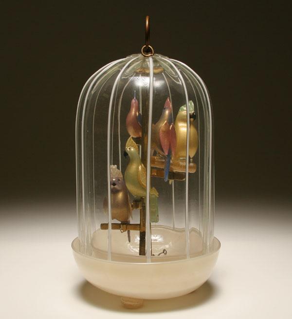 Archimede Seguso caged song birds 50fd0