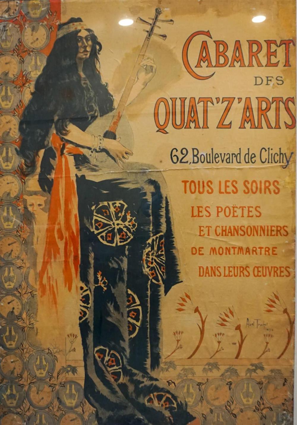 CABARET DES QUAT'Z'ARTS, 62 BOULEVARD