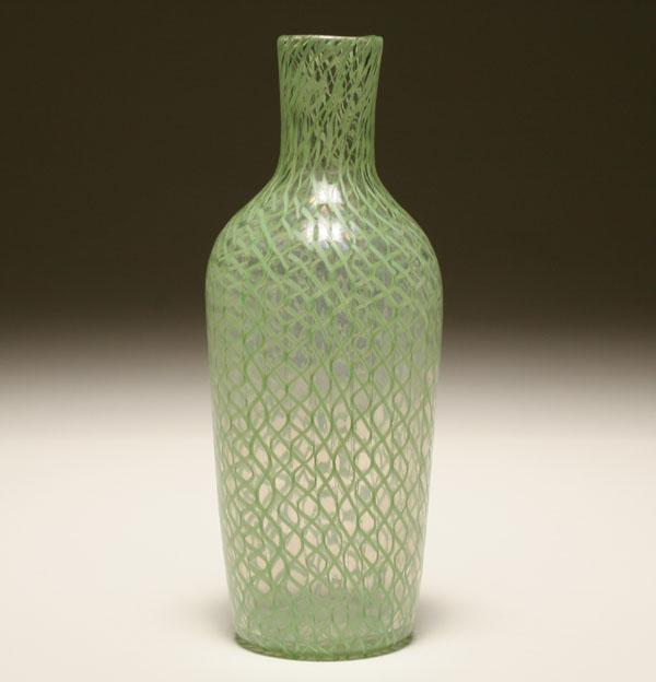 Dino Martens Latticino vase. Composed