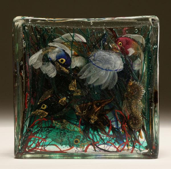 Cenedese Murano glass aquarium  50fe4