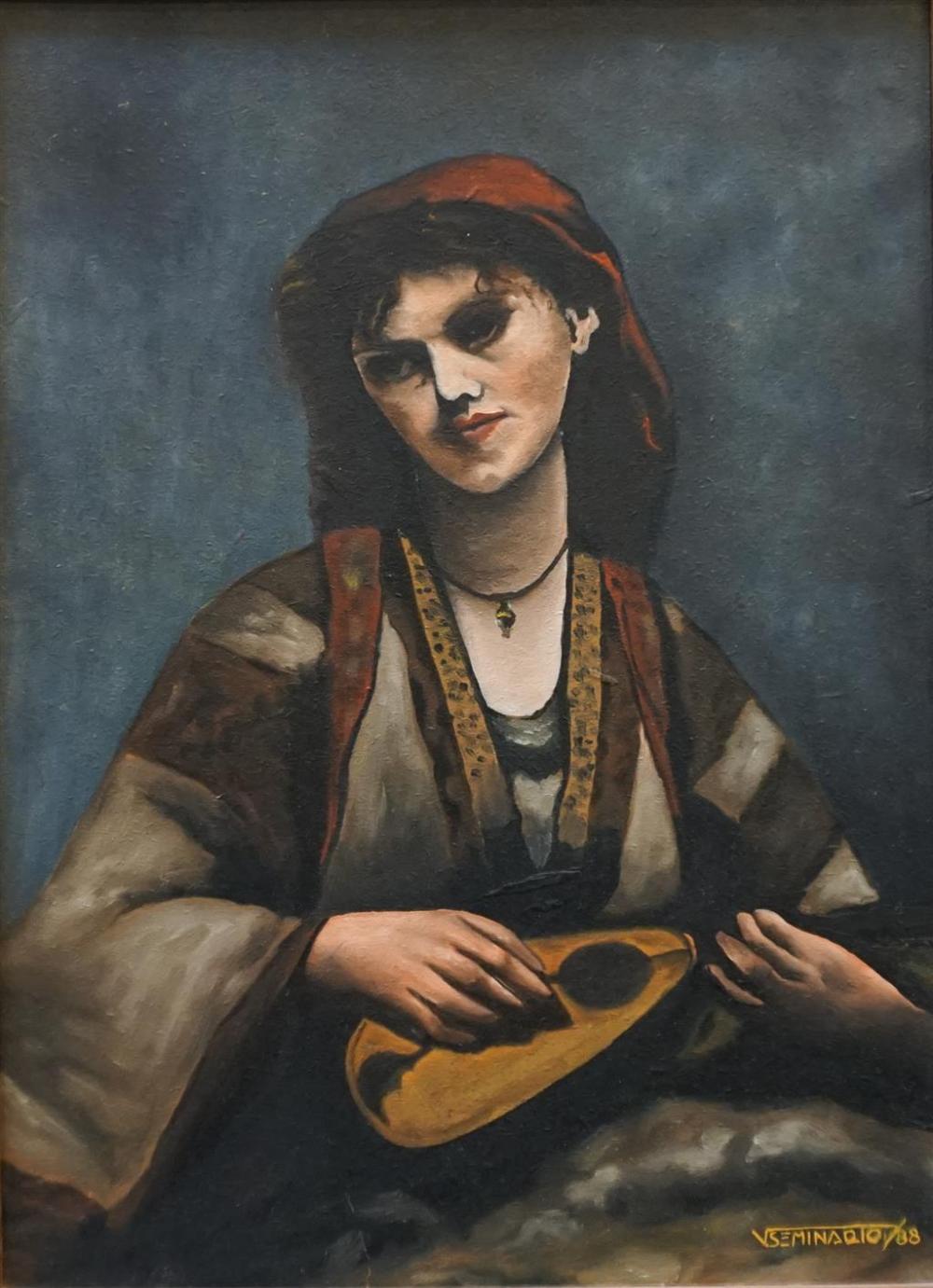 AFTER J.B. COROT, PORTRAIT OF CHRISTINE