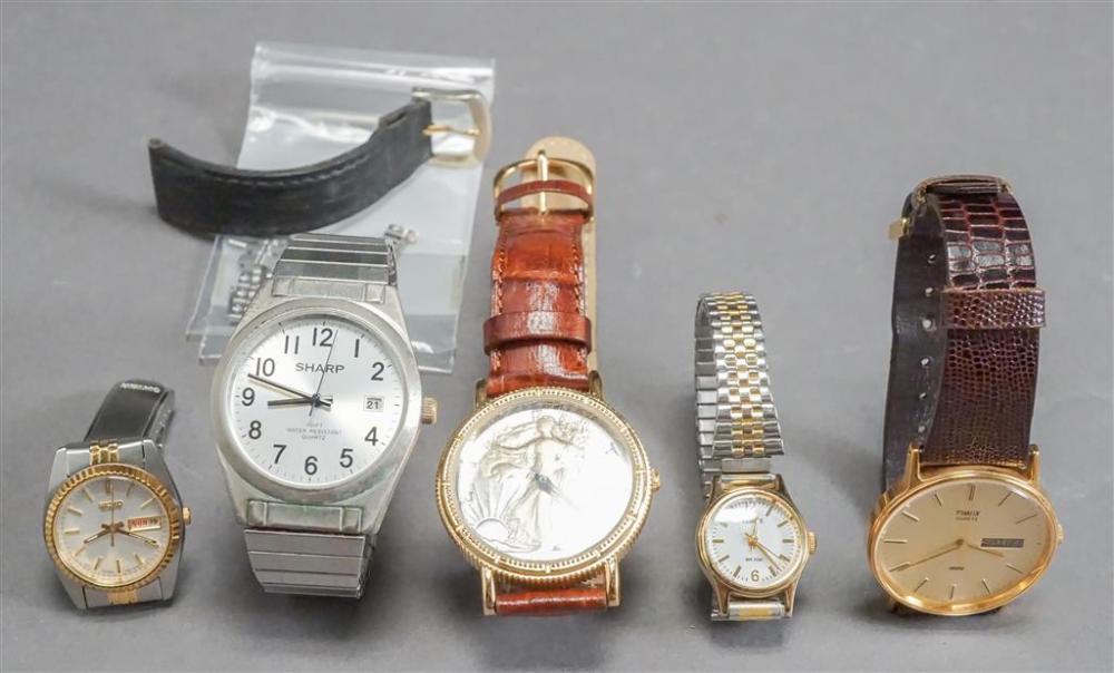 GROUP OF FIVE WATCHES ONE WITH 329f36