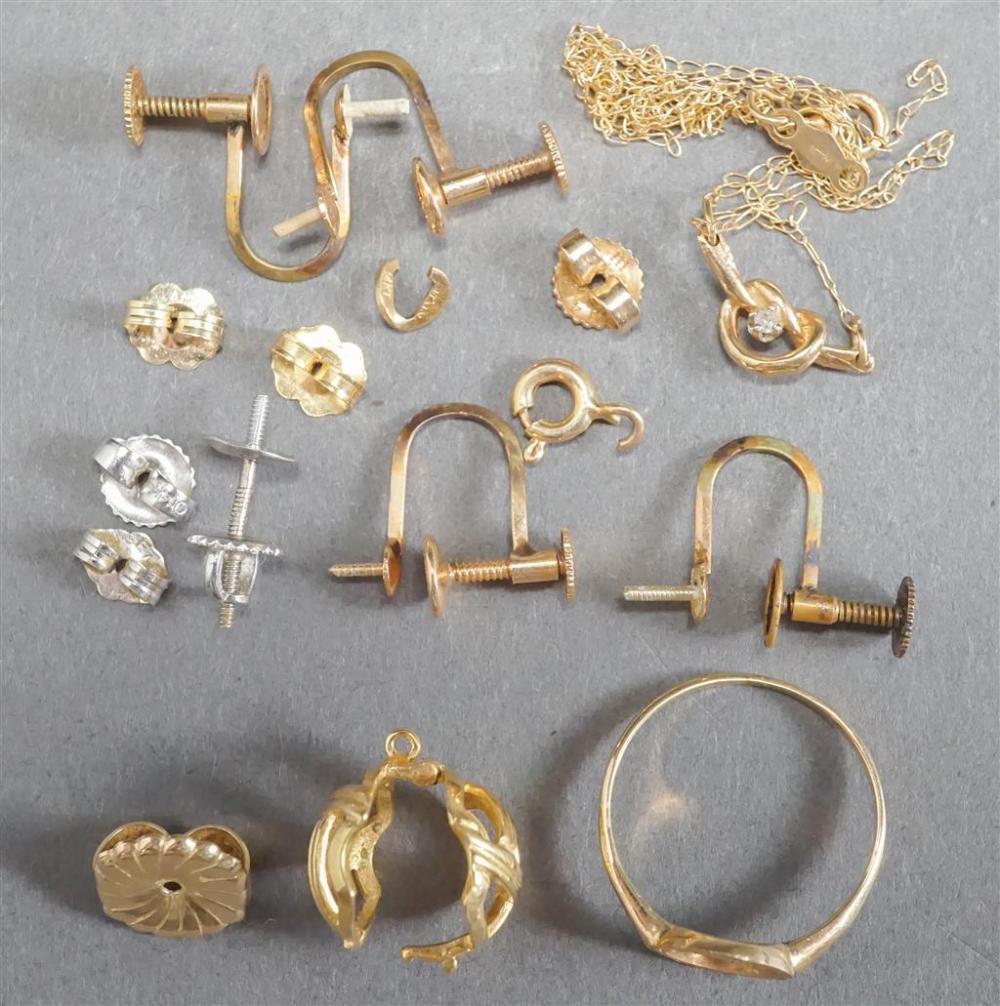 COLLECTION OF ASSORTED VARIOUS KARAT 329f39