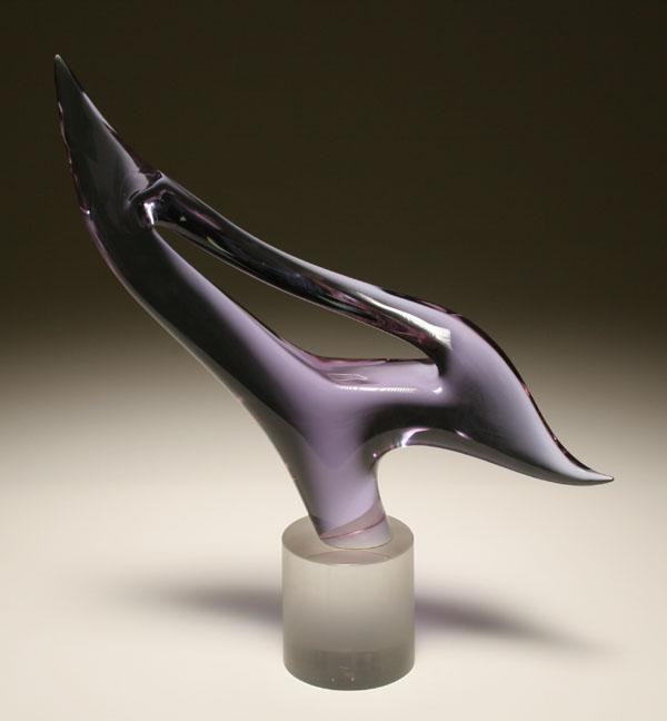 Seguso A V Murano glass sculpture  50ff1