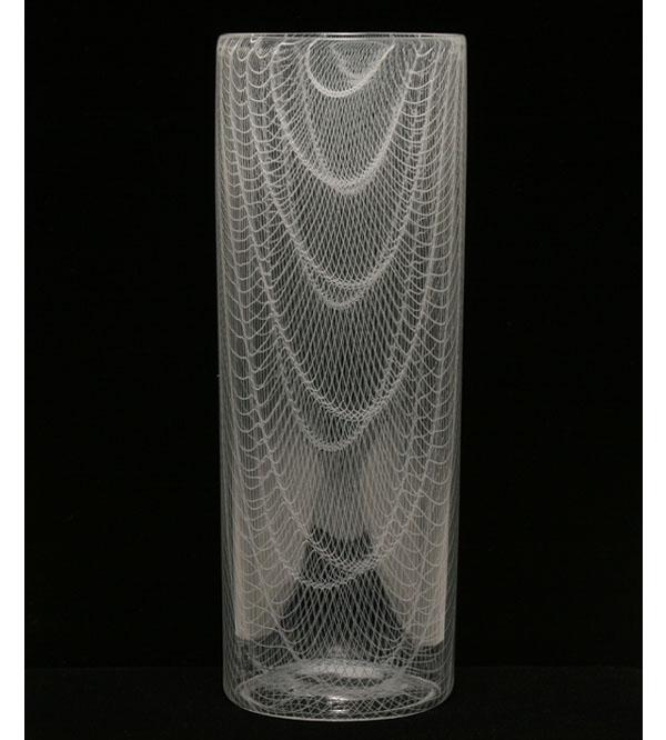 Effetre Zanfirico glass vase designed 50ff6