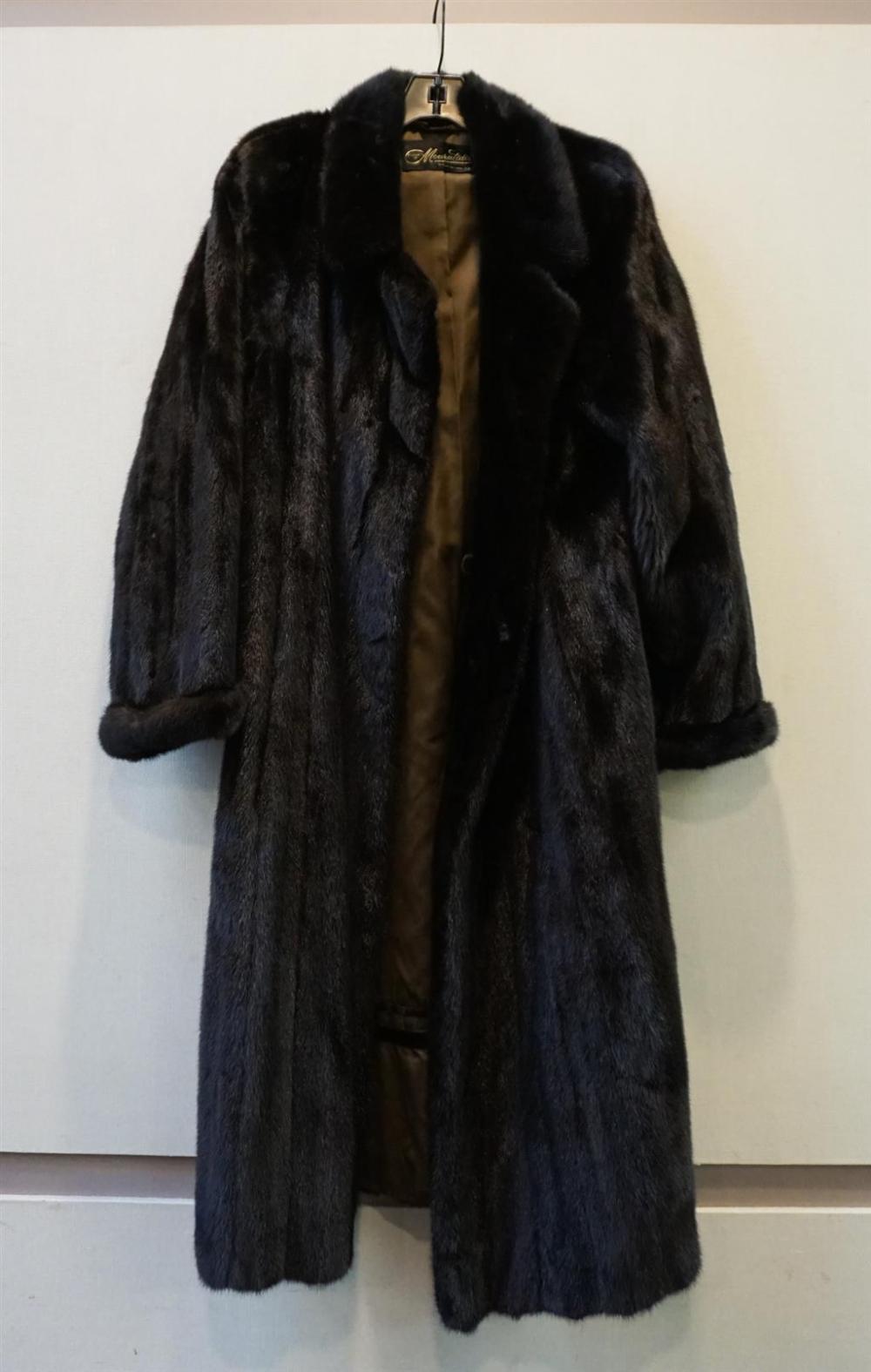 MOURATIDIS BROWN MINK FULL-LENGTH