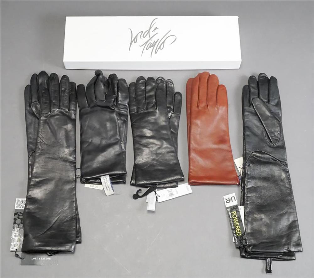 FIVE PAIRS LORD TAYLOR LEATHER 329fe0