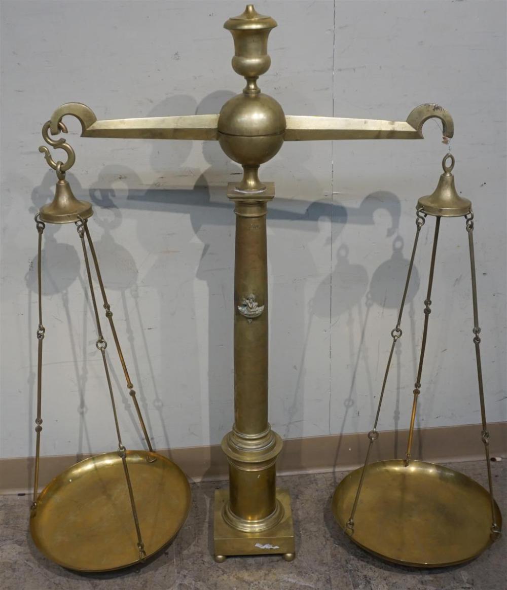 CONTINENTAL BRASS BALANCE SCALE