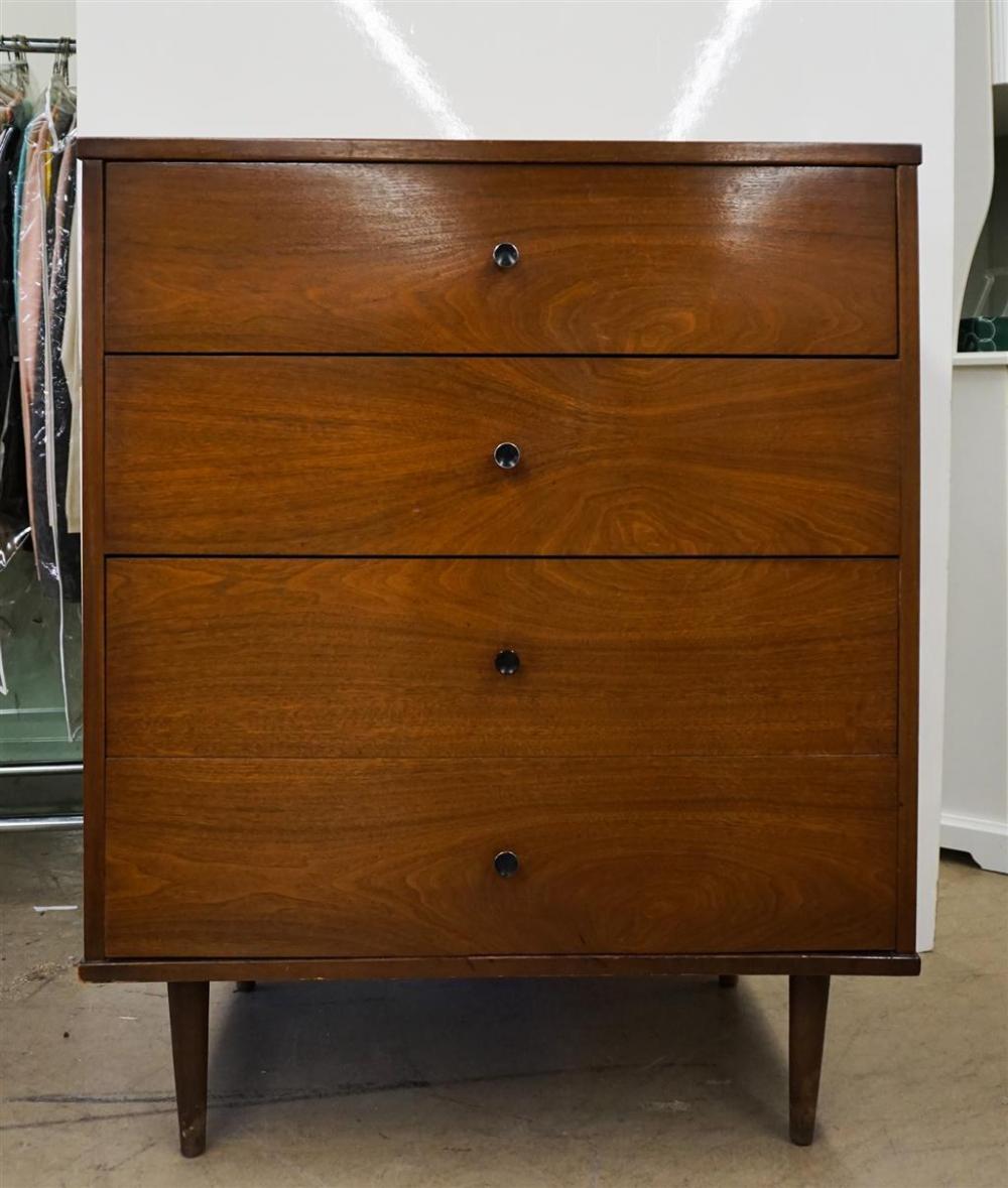 MID CENTURY MODERN WALNUT CHEST 32a0d1