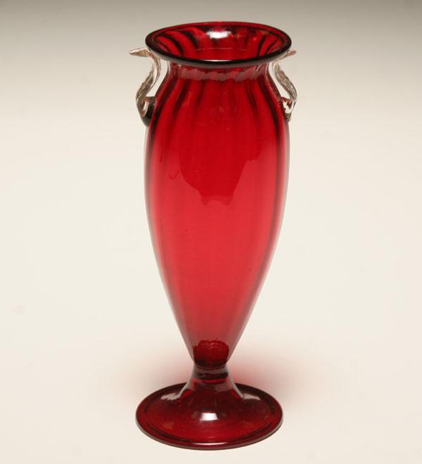AVEM Murano art glass vase. Brilliant