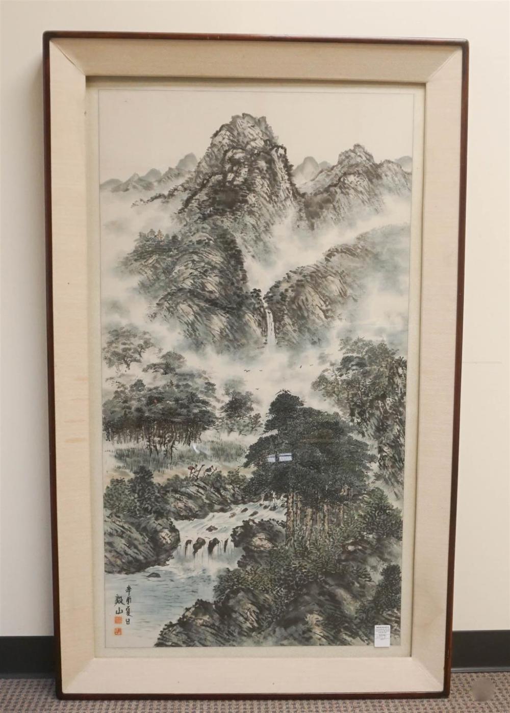 CHINESE 20TH CENTURY MOUNTAIN 32a1cc