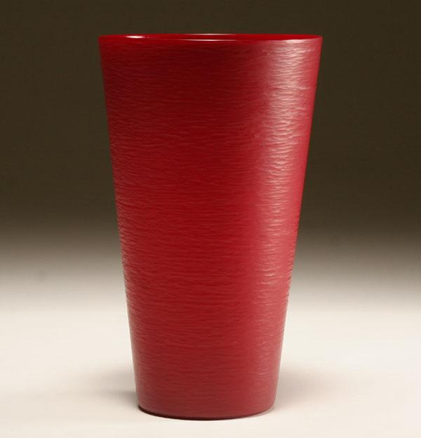 Venini Battuto vase, designed by
