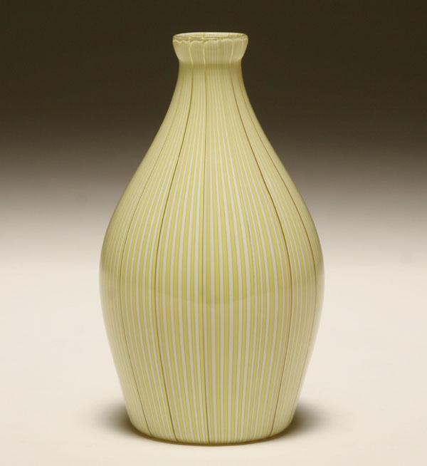 Venini Tessuto vase designed by 51034
