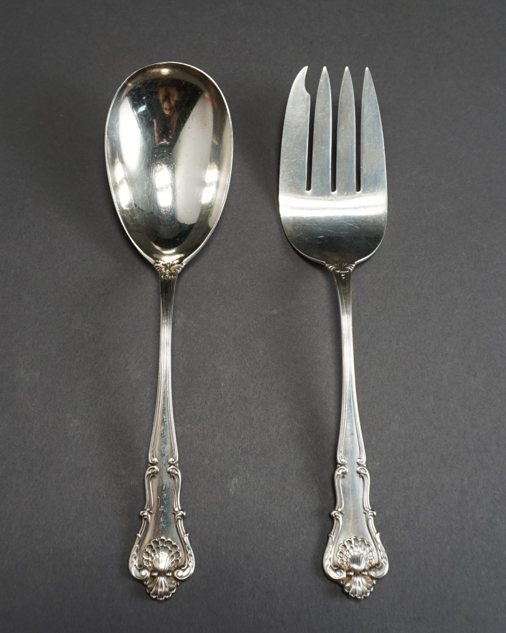 DURGIN STERLING TWO-PIECE SALAD