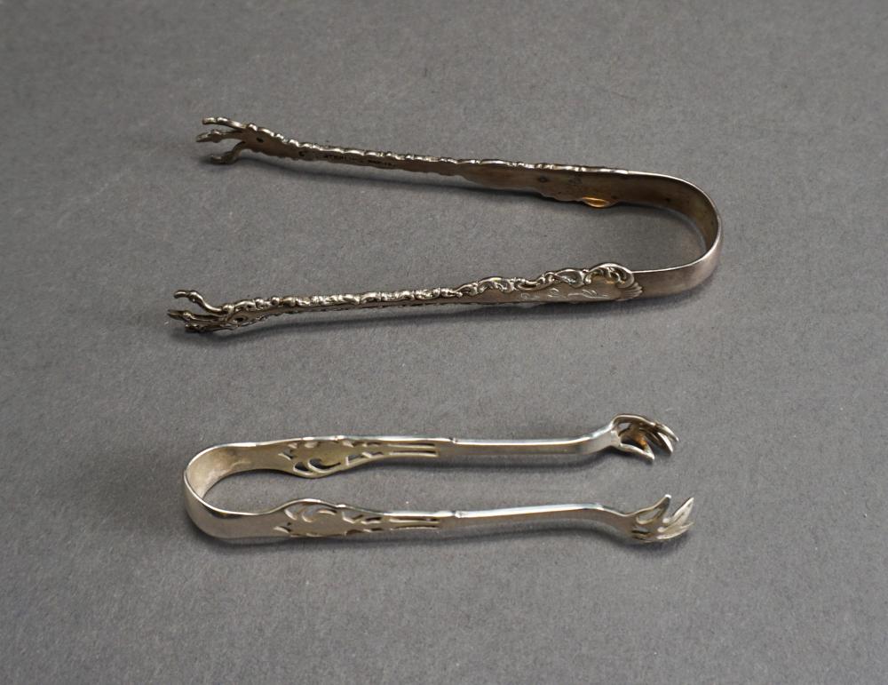 TWO PAIRS AMERICAN STERLING SUGAR 32a354