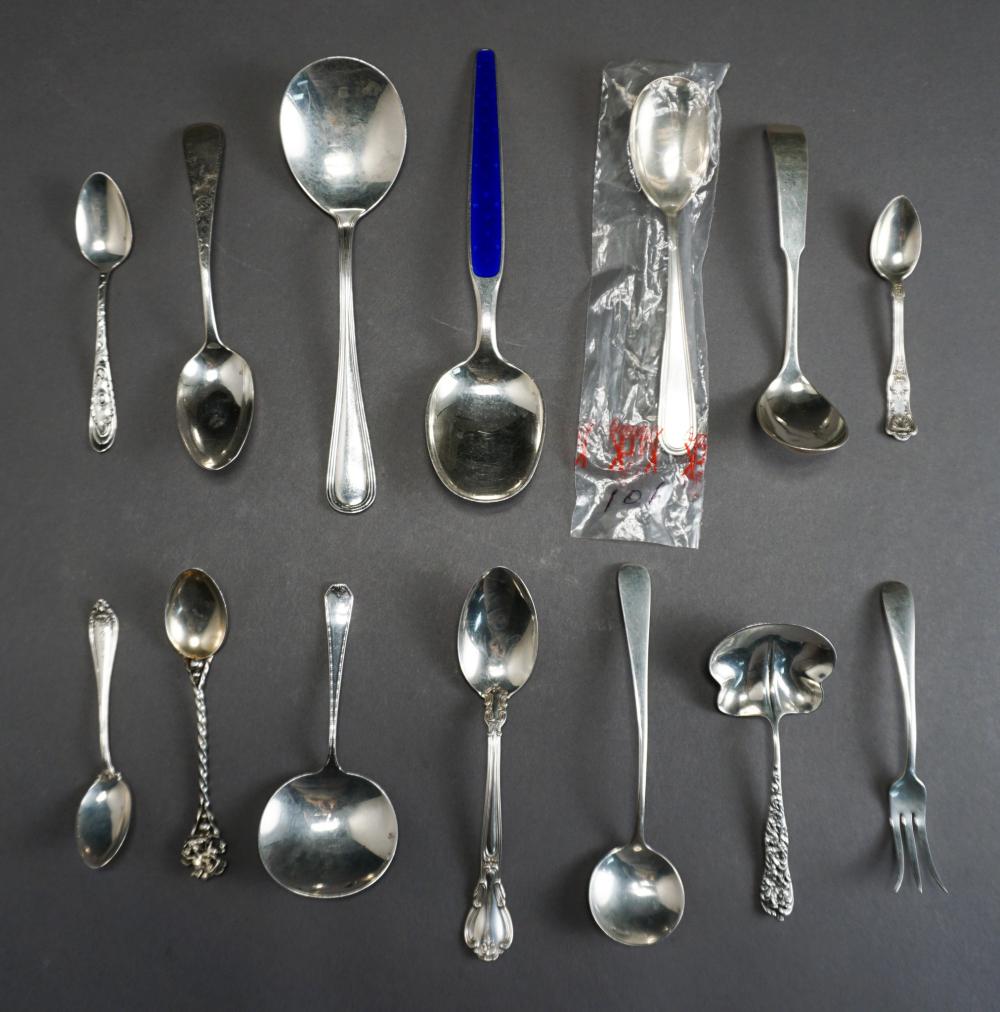 THIRTEEN SILVER SERVING AND OTHER 32a35c