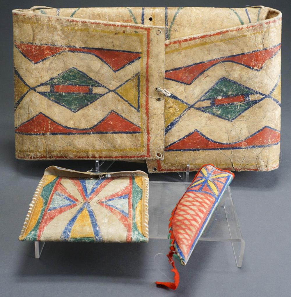 NATIVE AMERICAN POLYCHROME DECORATED 32a371