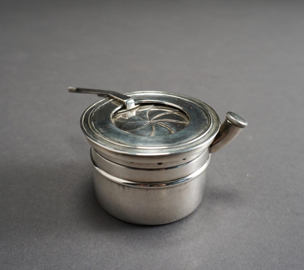 GORHAM STERLING ALCOHOL BURNER, GROSS