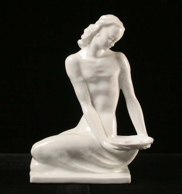 Rosenthal porcelain seated female 5105c