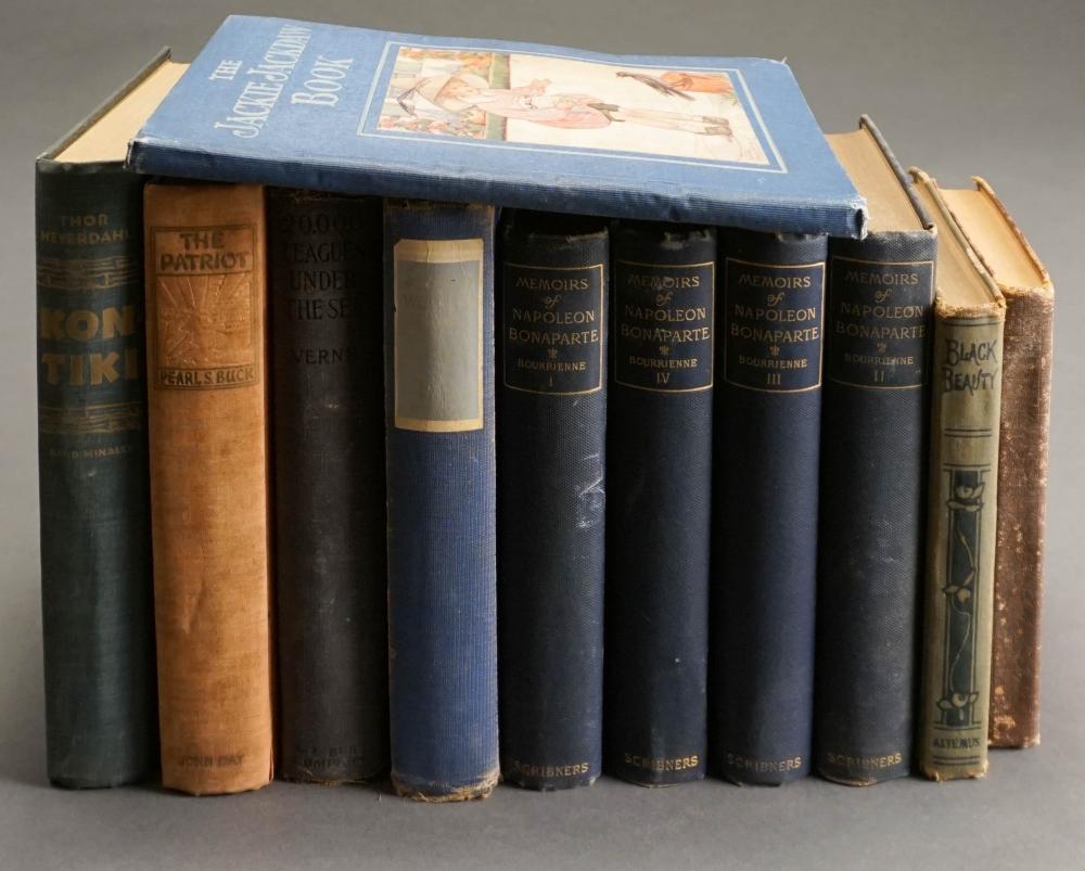 COLLECTION OF BOOKS, CONSISTING