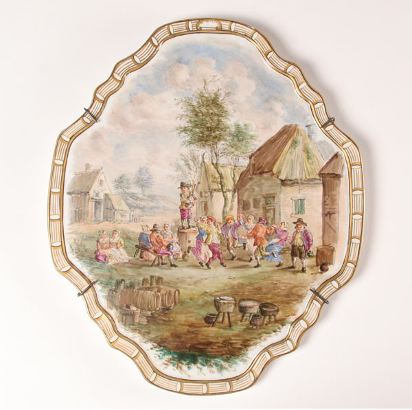 Italian hand painted porcelain 5106c