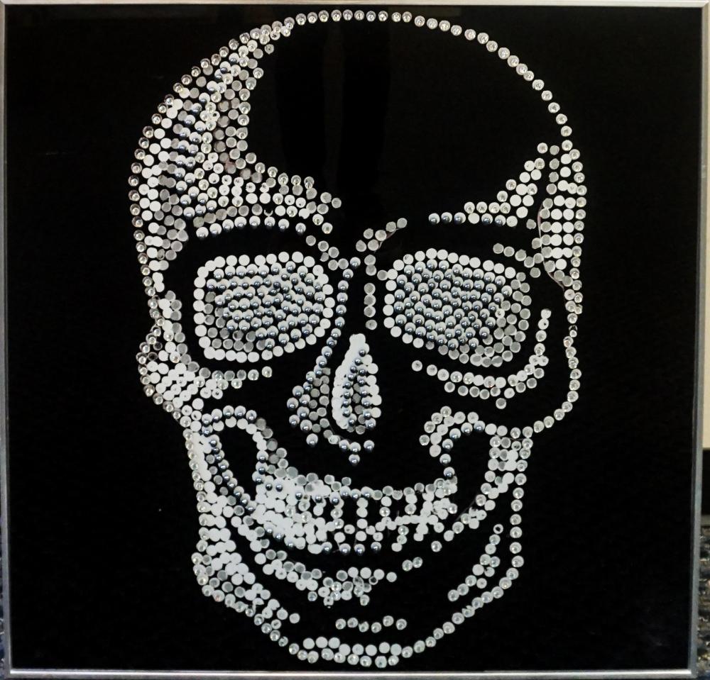 SYDNEY EDMONDS JEWELED SKULL ON 32a46a