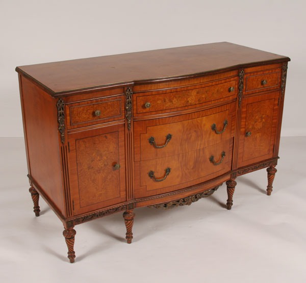 Server/sideboard; five drawer,