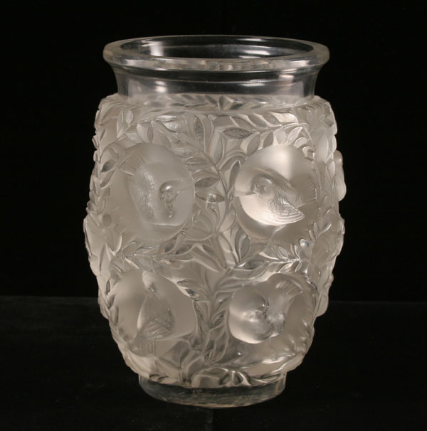 Lalique Bagatelle frosted glass