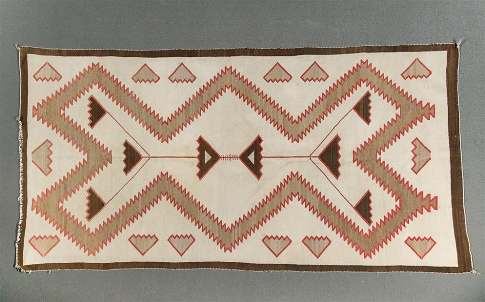 TWO NAVAJO WEAVINGS, 20TH CENTURY,