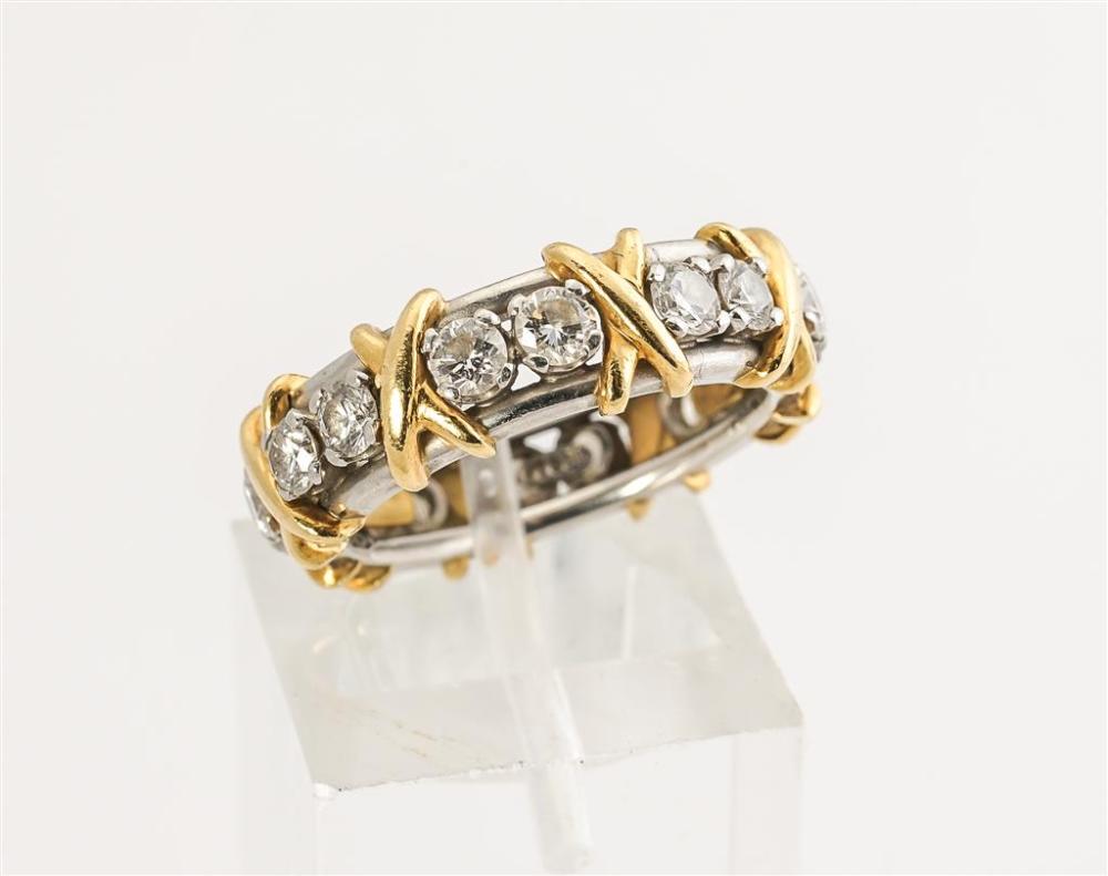 18 KARAT YELLOW GOLD PLATINUM 32a551