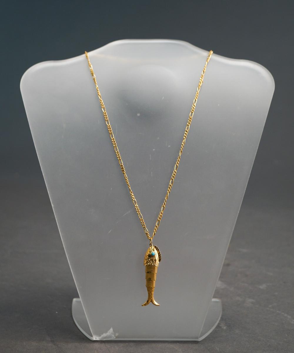 14-KARAT YELLOW-GOLD CHAIN WITH