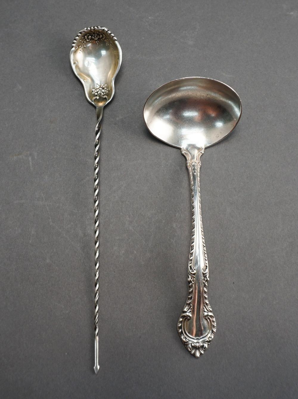 AMERICAN STERLING SILVER LADLE