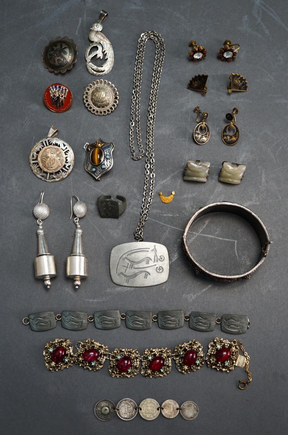 COLLECTION OF ASSORTED STERLING