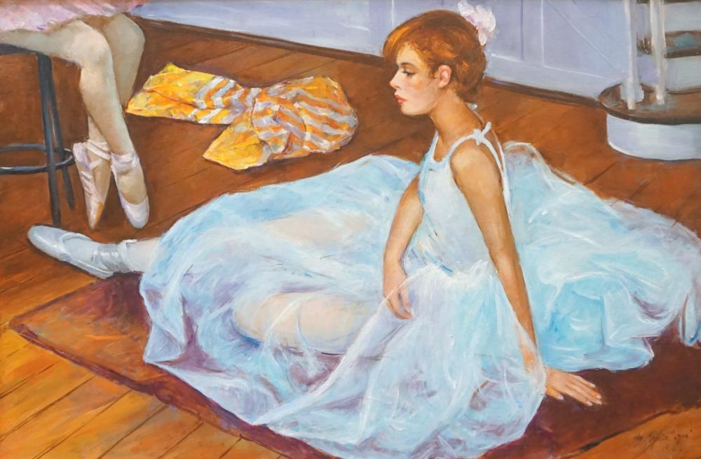 MICHAEL GYIRASZI RESTING BALLERINA  32a60f