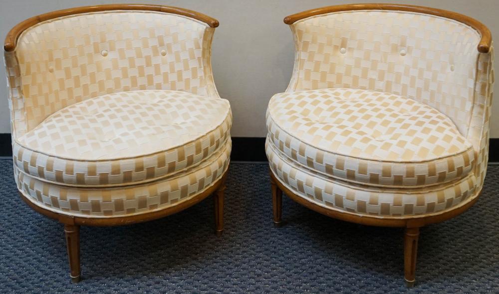 PAIR OF CONTEMPORARY UPHOLSTERED 32a68b