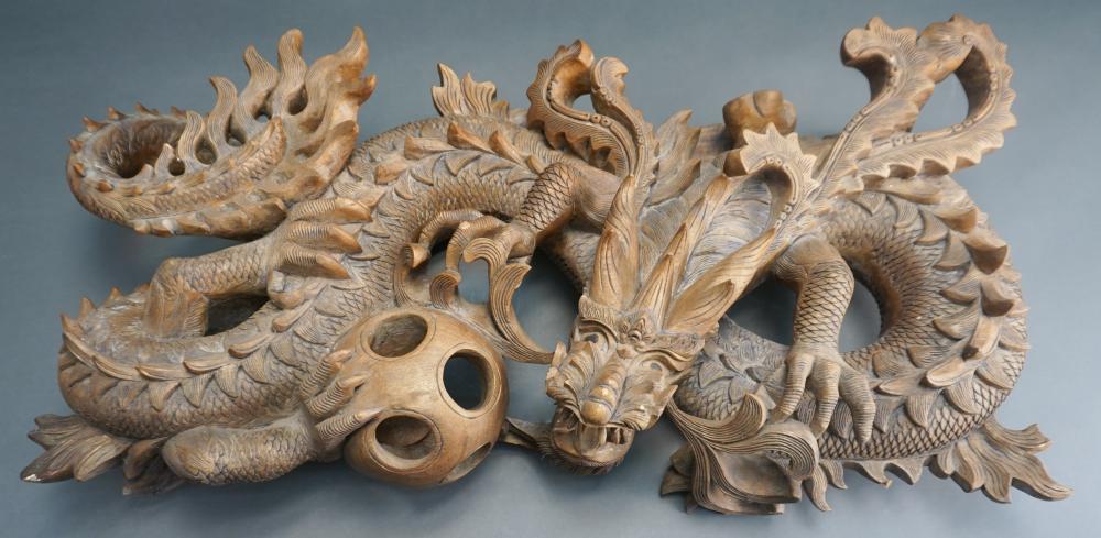 SOUTHEAST ASIAN CARVED WOOD ‘DRAGON’