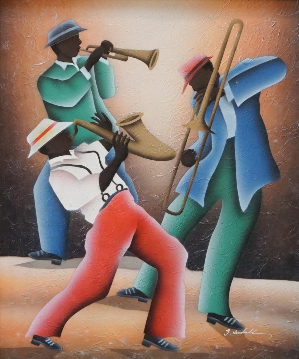 J. KENDALL(?), JAZZ MUSICIANS,