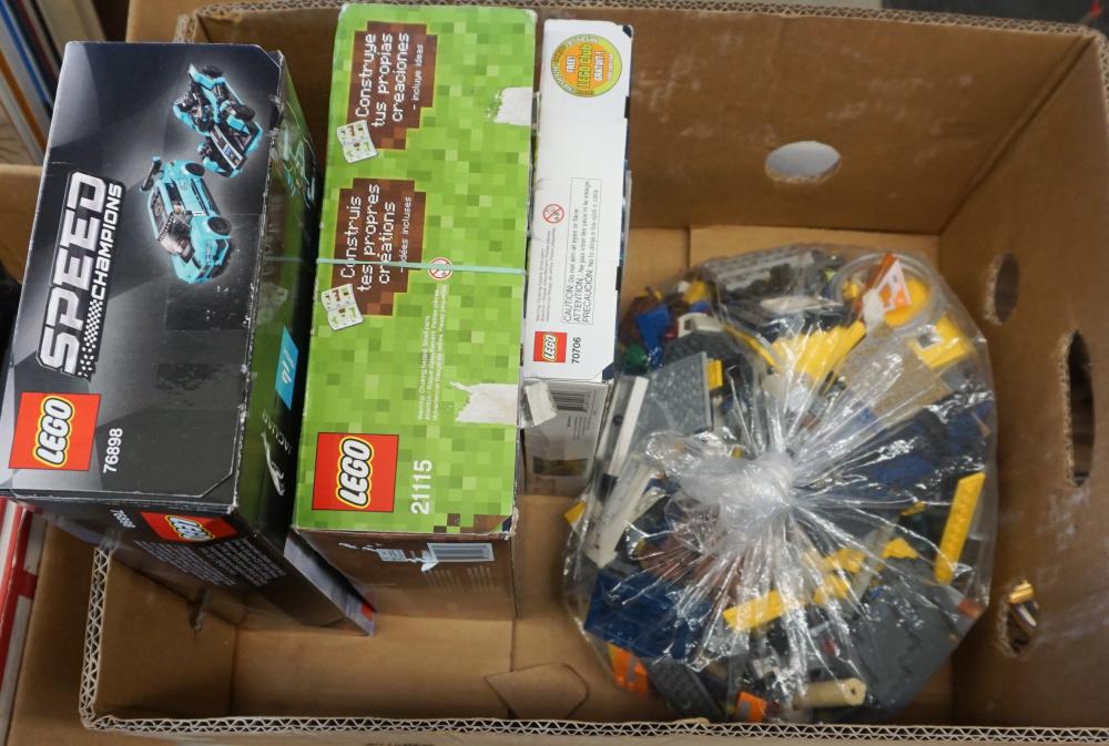 GROUP WITH LEGO BOX KITS, FREE PIECES