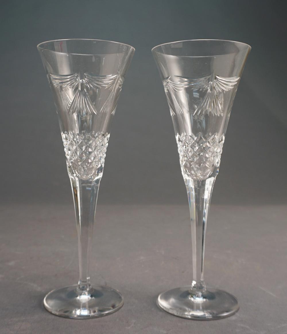 PAIR WATERFORD CRYSTAL MILLENNIUM 32a6f2