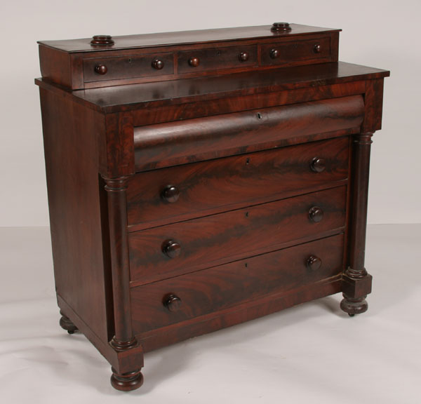 Victorian seven drawer dresser;