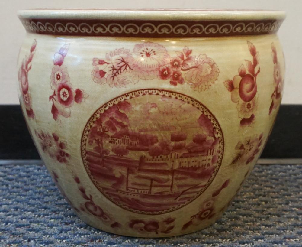 CHINESE PORCELAIN FISH BOWLChinese 32a739