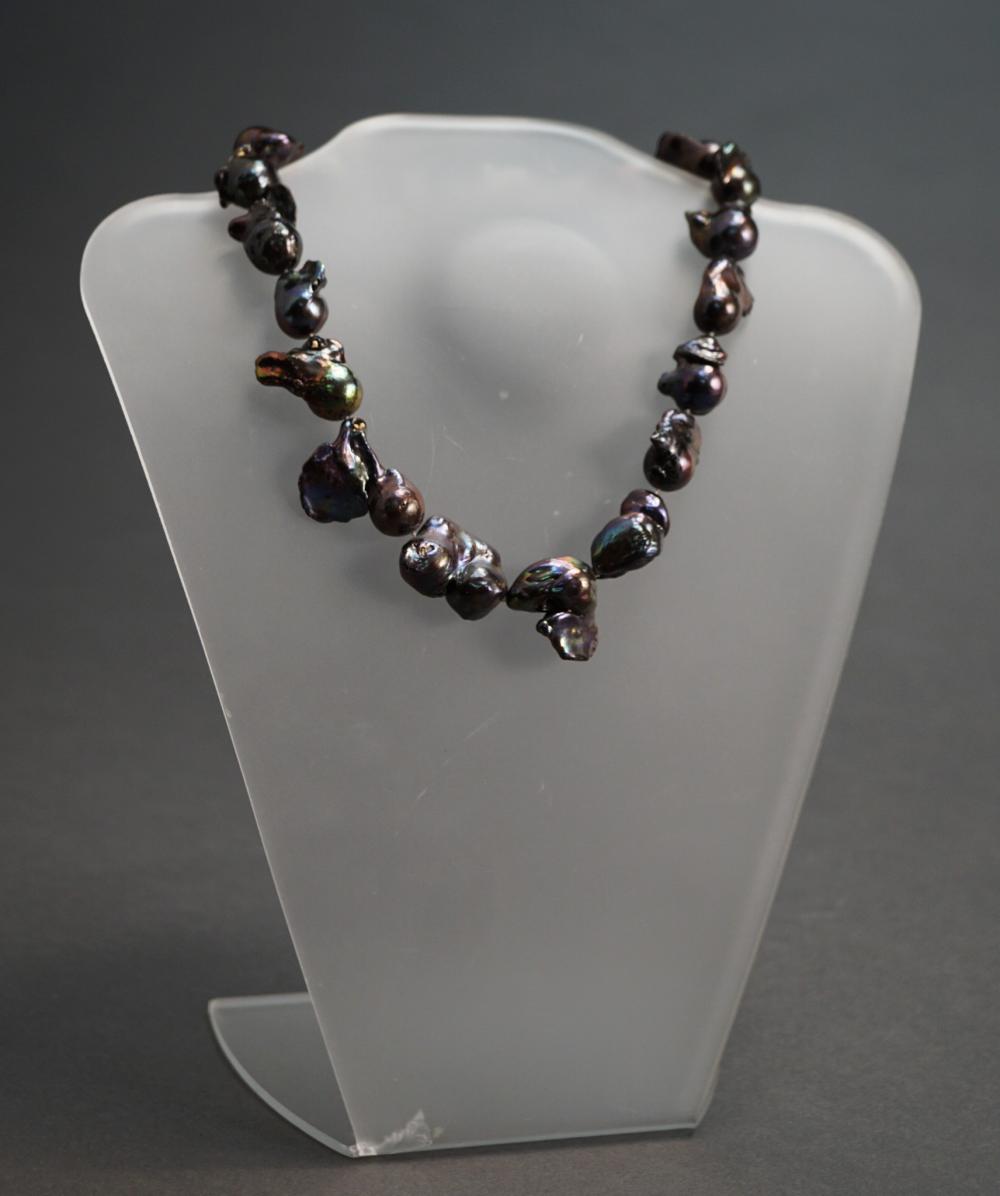 TAHITIAN BLISTER PEARL NECKLACE