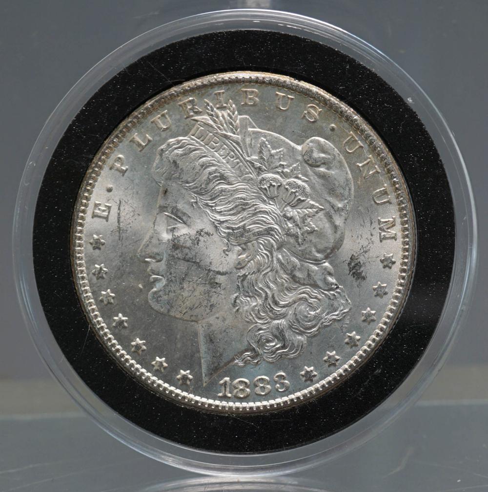 U S 1883 CARSON CITY MORGAN SILVER 32a7a3