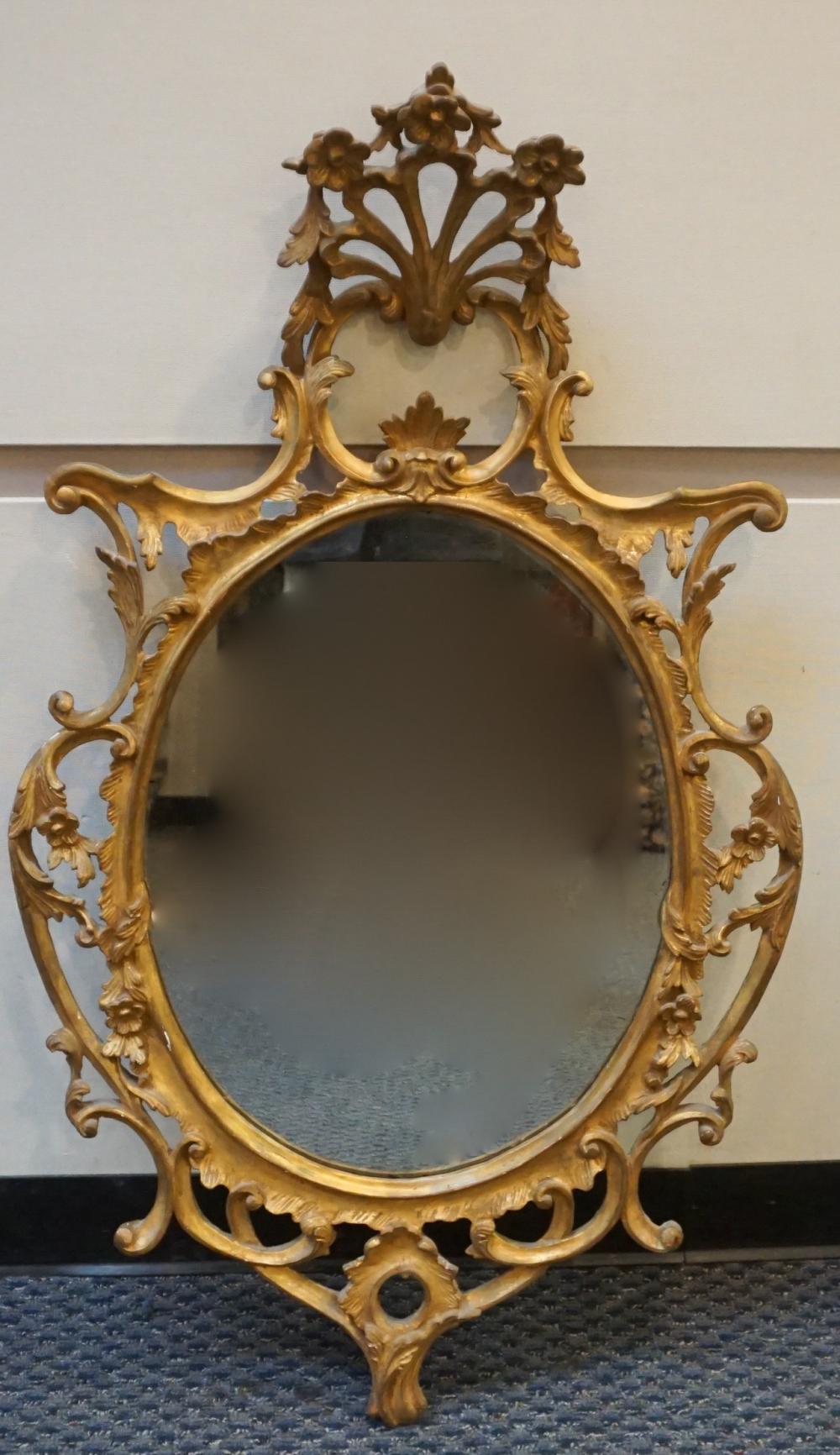 LOUIS XVI STYLE GILT PAINTED MIRROR 32a7e9