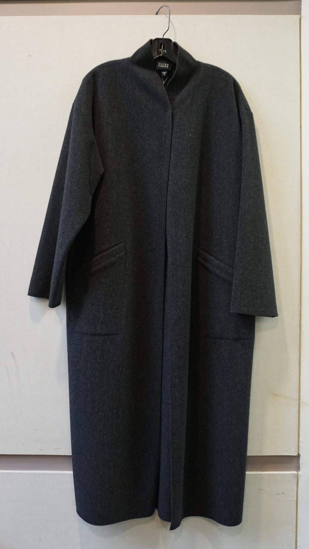 EILEEN FISHER WOOL COAT (SIZE: