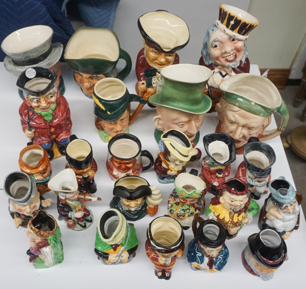 TWENTY-SIX ROYAL DOULTON AND OTHER TOBY