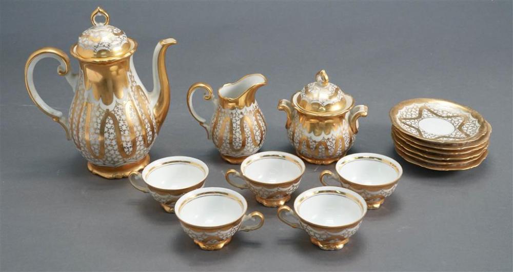 EUROPEAN GILT DECORATED PORCELAIN 3282ff