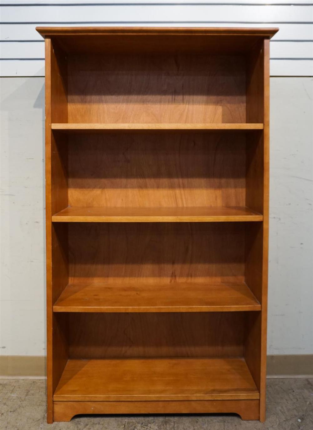 CHERRY OPEN BOOKSHELF H 54 3 4  328340