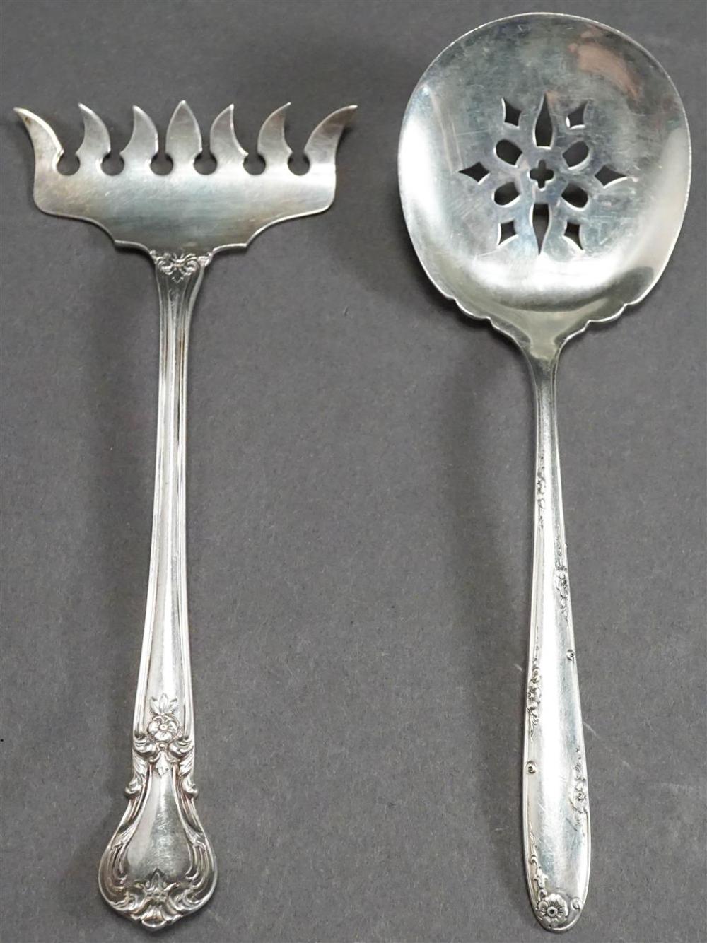 TOWLE MADEIRA PATTERN JELLY SPOON AND